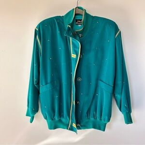 Vintage Vital Elements jacket with Gold accents